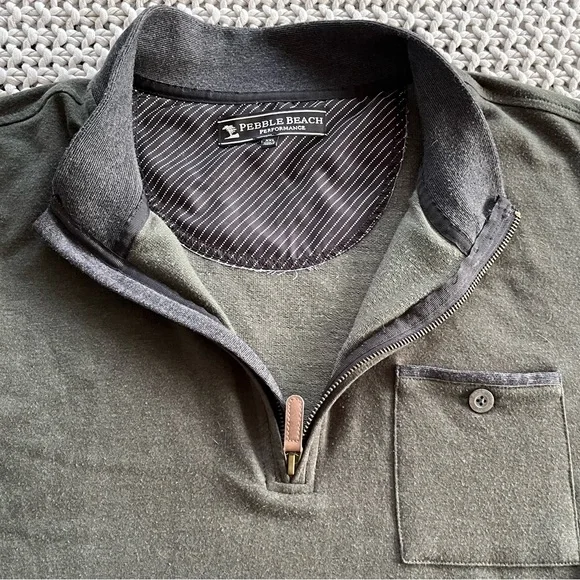 Pebble Beach Performance 1/4 zip Golf Pullover size XXL - Picture 5 of 9